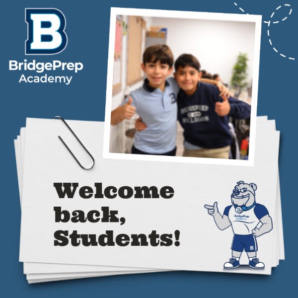 Welcome Back Students 